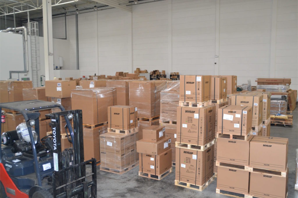 Magazyn urządzeń DEVELOP